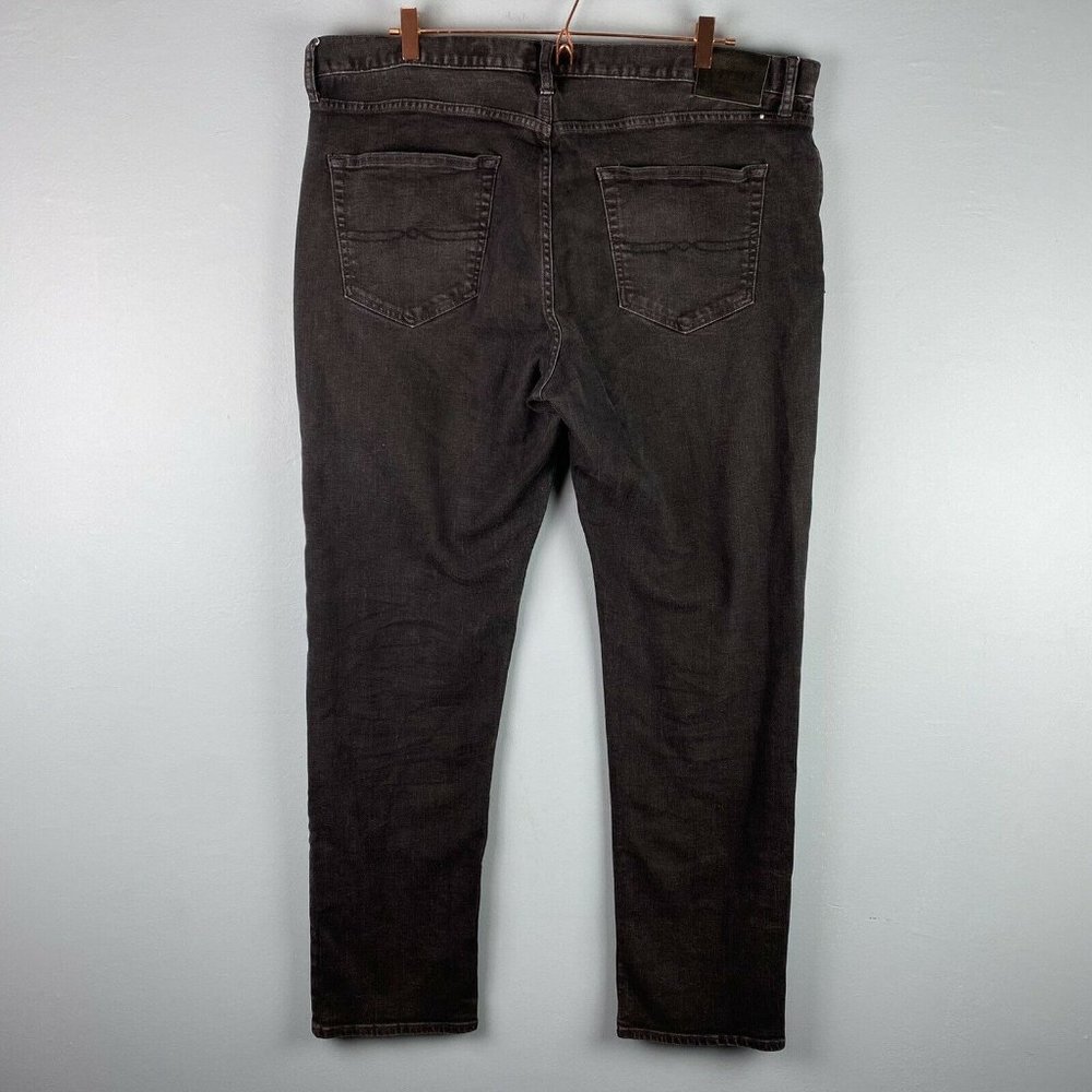 Lucky Brand Mens Jeans 410 Athletic Slim 40 x 34 Black Denim - Picture 2 of 8